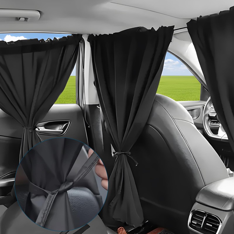Car Curtains, Overnight Curtains, Set of 4, Perfect for Car
