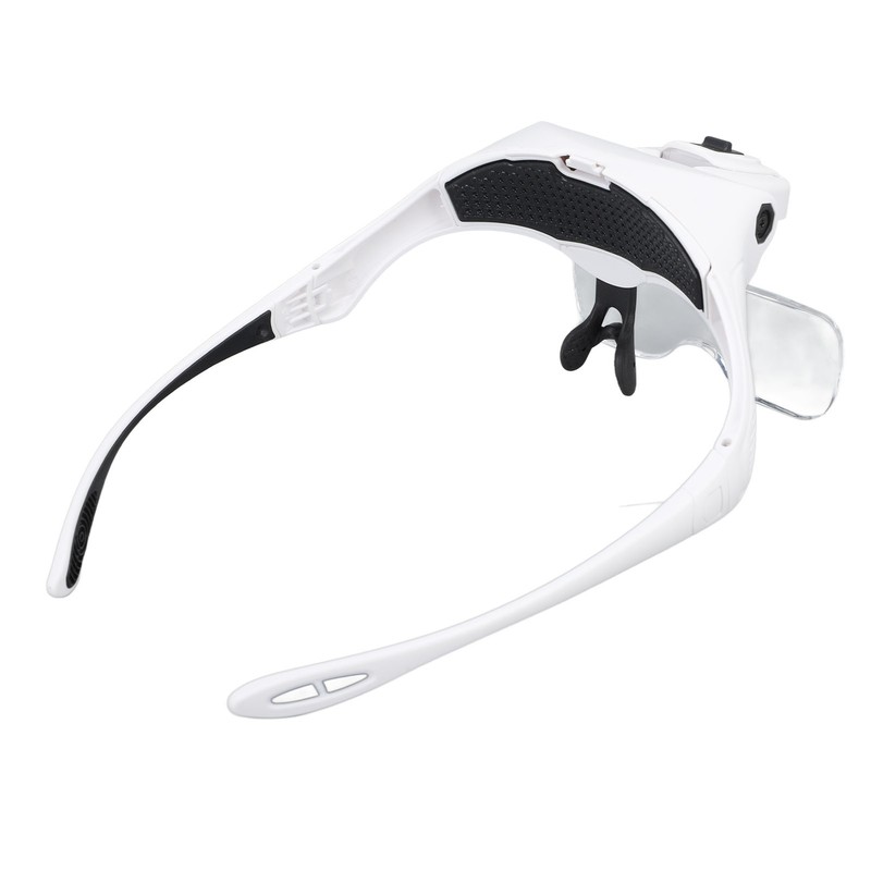 Magnifying Glasses for Eyelash Extensions with 2 LED Light Headband