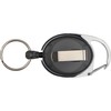 10 Piece Ski Pass Holder Black Transparent With Keyring, ID