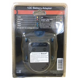 10C Battery Adapter Designed To Fit Bosch Equipment Use With 10C Chargers Only