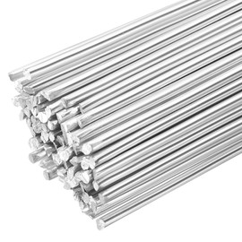 HARFINGTON 80pcs Aluminum Welding Rods 9.84" x 5/64" Aluminum Silicon Welding Wires Low Temperature Easy Melt for Metal Stainless Steel Copper