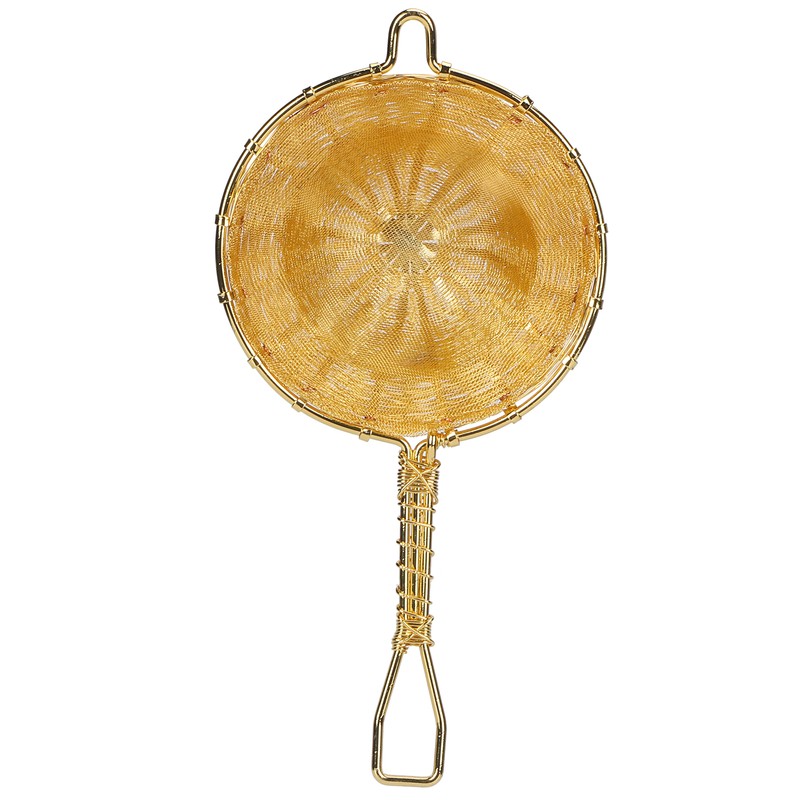 Tea Infuser Strainer Pure Copper Reusable Loose Leaf Teapot Filter