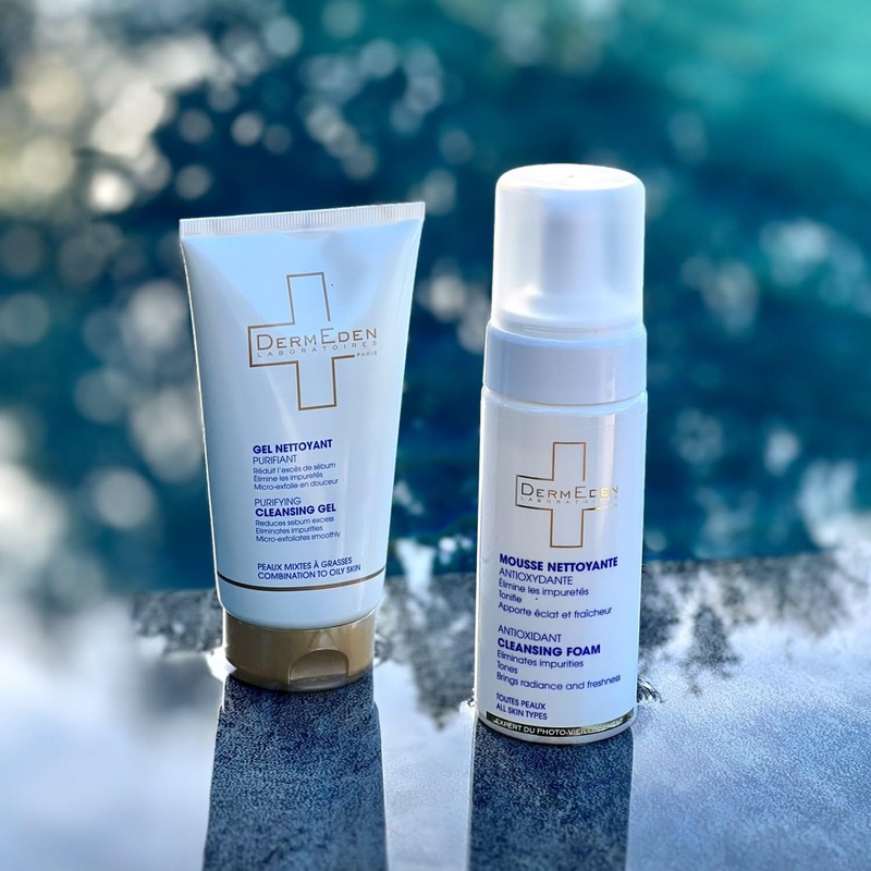 DermEden - Clarifying cleansing gel 150 ml - Removes impurities