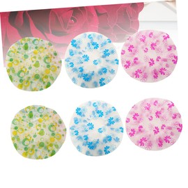 FOMIYES 10pcs Shower Caps Thicken Elastic Bathing Caps for Home Salon Travel Outdoor Use Mixed Colors Lightweight Comfortable Easy to Clean