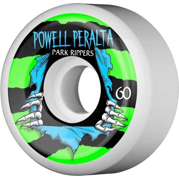 Powell Peralta™ Park Ripper 2 60mm 104A White (4 pk)