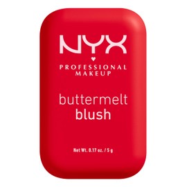 NYX Professional Makeup Buttermelt Blush, Powder Blush, upto 12H Wear, Fade & Transfer Resistant, Silky & Weightless Formula, Suitable for All Skin Types, Butta Cherry Pop