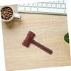 VILLFUL 2pcs Mini Judge Gavel Toy Hammer for Boys and