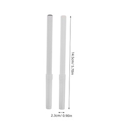 Healvian 4pcs Tattoo Positioning Pen Tool Mask Role-playing Tassels White Marker Pen Professional Tattoo Pen Woven Label Bracelets Professional Marker Pen Small Rack Bracket Kit Plastic