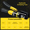 Brileine Hydraulic Crimping Tool and Cable Cutter Hydraulic Cable Lug