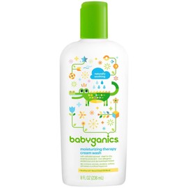 Babyganics Moisturizing Therapy Cream Wash- 8oz