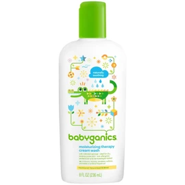 Babyganics Moisturizing Therapy Cream Wash- 8oz