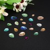PATIKIL Acrylic Teardrop Gems, 50 Pcs 14x10mm Flat Back Teardrop