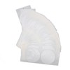 Disposable Aluminum Foils Lids Coffee Capsule Cups with Wooden Stand