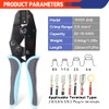 YMYP Crimping Tool for Non-Insulated Open Barrel Terminals & Receptacles