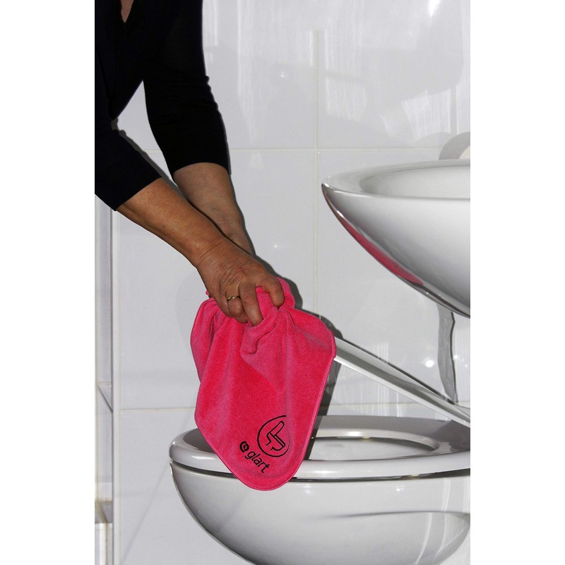 Glart (4444) 4 pieces Microfibre cloths 40 x 40 cm