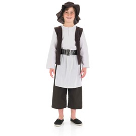 Fun Shack Child Tudor Poor Boy Costume - AGE 10 - 12 YRS (XL)