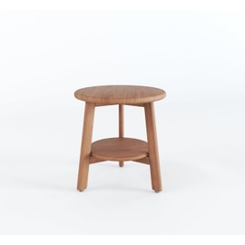 18" Bjon-Dot Solid Top Teak Shower Bench