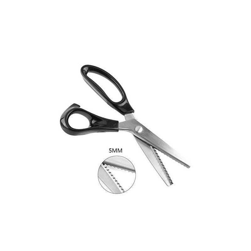 Pinking Shears Dressmaking Scissors Fabric Decorative Triangle Edge Scissors for
