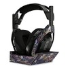 MightySkins Carbon Fiber Skin Compatible with Astro A50 Wireless Headphones