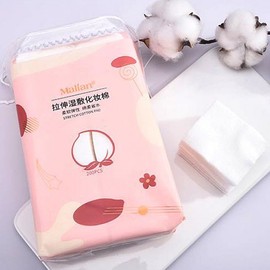 Marian Stretch Wet Compressed Cotton Pads for Toner Pack & Makeup Remover - Face & Neck Moisturizing Q-1746 10ea