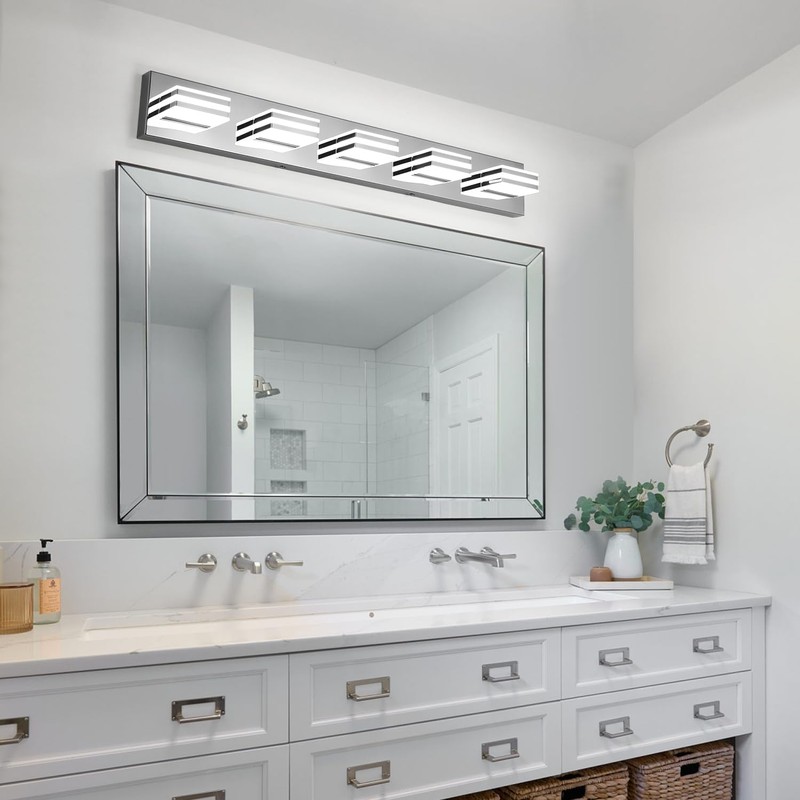 LED Vanity Lighting 30W Lights for Mirror 5 Light Bath