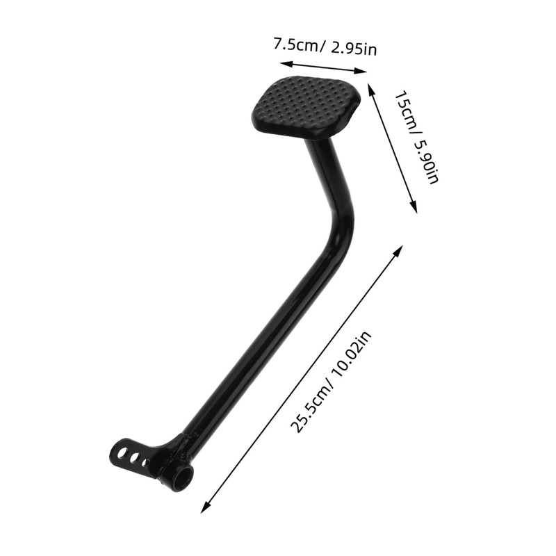 Alipis 2pcs Brake Pedals for Electric Tricycles and Go Karts