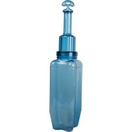 San Jamar Rapi-Kool Plastic Rapid Cooling Commercial Food Paddle with Hang Tag for Restaurants, Kitchens, 128 Ounces, Blue