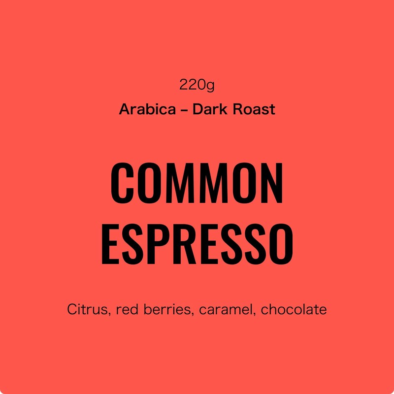 VENDUM Common espresso whole coffee beans, roasted to order in
