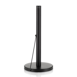 Kela Kitchen Roll Holder, Metal, Black, 33.5 cm