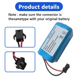 14.4V Battery of Robot Vacuum Cleaner for Lefant M210 M210P M213 for Eufy 11C 11S PLUS MAX 12 15C MAX 15T 25C 30C G10 G30 R500 R450 for Ecovacs Deebot N79 N79S N79W DN622 621 for Goovi D380 D382 F007C