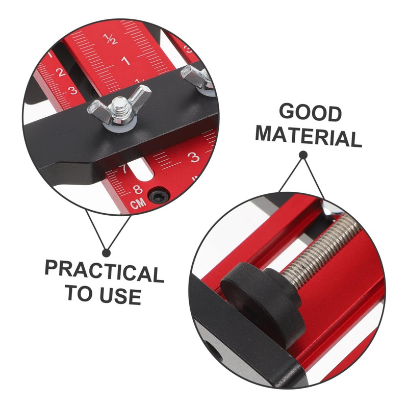 IWOWHERO Cabinet Door Positioner Accurate Installation Tool for Kitchen Cabinets