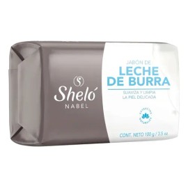 3 Piezas Jabón De Leche De Burra Sheló Nabel Unifica Tono                                                                                             