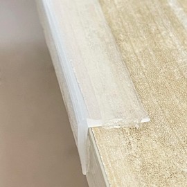 Edge Protector 100% Silicone, Baby Proofing Corners Clear Guards, Pre-Tape Adhesive Soft for Kids Safety, Child Table Cabinets Furniture Bumper (0.8x0.8in(Width), 6 Foot (Pack of 1))