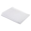 PATIKIL Soft Felt Sheets Glitter Fiber Craft Sheets White 11.8