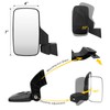 Ranger Side Mirrors Door Mounted,SHEJISI UTV Mirrors Compatible with 2018-2024