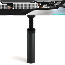 GPU Stand, Graphics Card GPU Brace Support Video Card Sag Holder Bracket Size 74-120mm(Color:Black)