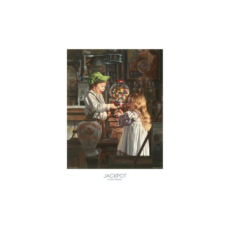 Bob Byerley - Jackpot Signed Open Edition Giclee on Paper