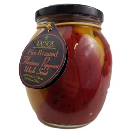 Tassos Fire Roasted Red and Yellow Peppers 36.5oz