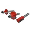 Faithfull RBS12 Tungsten Carbide Router Bit Set in Carry Case