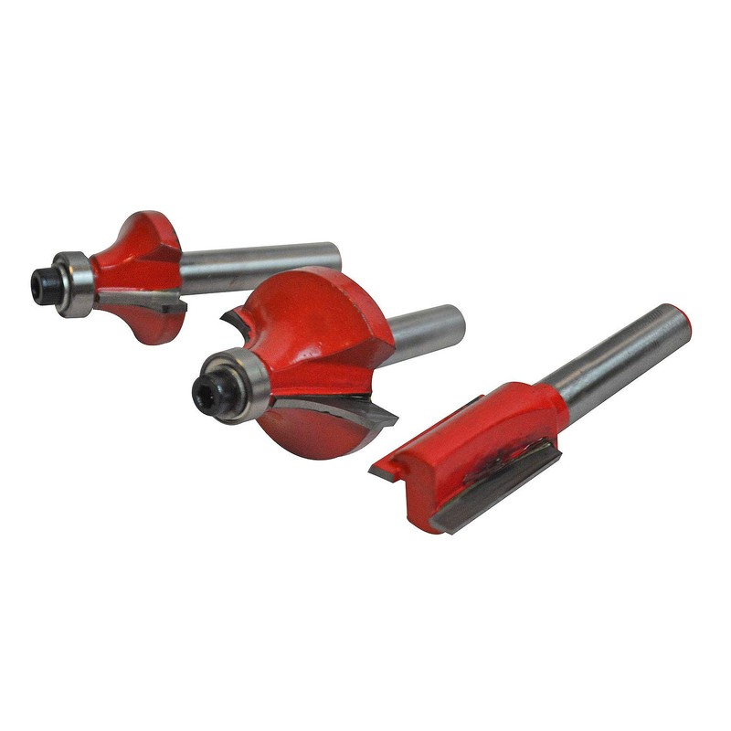 Faithfull RBS12 Tungsten Carbide Router Bit Set in Carry Case