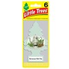 LITTLE TREES Car Air Freshener 6-Pack (Moroccan Mint Tea)