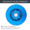 SWIGRANCE 2Pcs Diamond Concrete Grinding Cup Wheels 115mm 4-1/2" Set