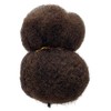 Tight Afro Kinky Human Hair,Ideal for Making,Locs Repair,Extensions,Twist,Braids 2 Bundles/Package
