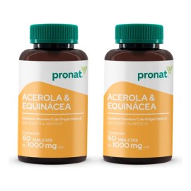 Kit 2 Piezas - Acerola Y Equinácea 60 Tabs Pronat