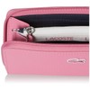 Lacoste Women's Large Zip Wallet, Sage Grey, One Size