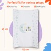 Anti-Roll Wedge Baby Changing Mat - Extra Thick & Durable,