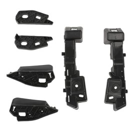 PIT66 Front Bumper Brackets Retainer Support Compatible with 2016-2018 Chevy Malibu 6pcs Bumper Brackets Front Driver and Passenger Side 20809859 20809860