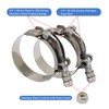 ROADFORMER 2.75 inch T-Bolt Hose O.D. Clamp: 2.56" - 2.87"