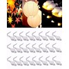LOGUIDE Small LED Lights, 24 Pack, Battery Powered for Paper