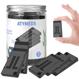 35 Pieces jar Furniture Levelers, Plastic Shims for Leveling, DIY Stackable Non-Slip Rubber Wedge Table Shims for Furniture, Table, Chair, Cabinet,Table Legs